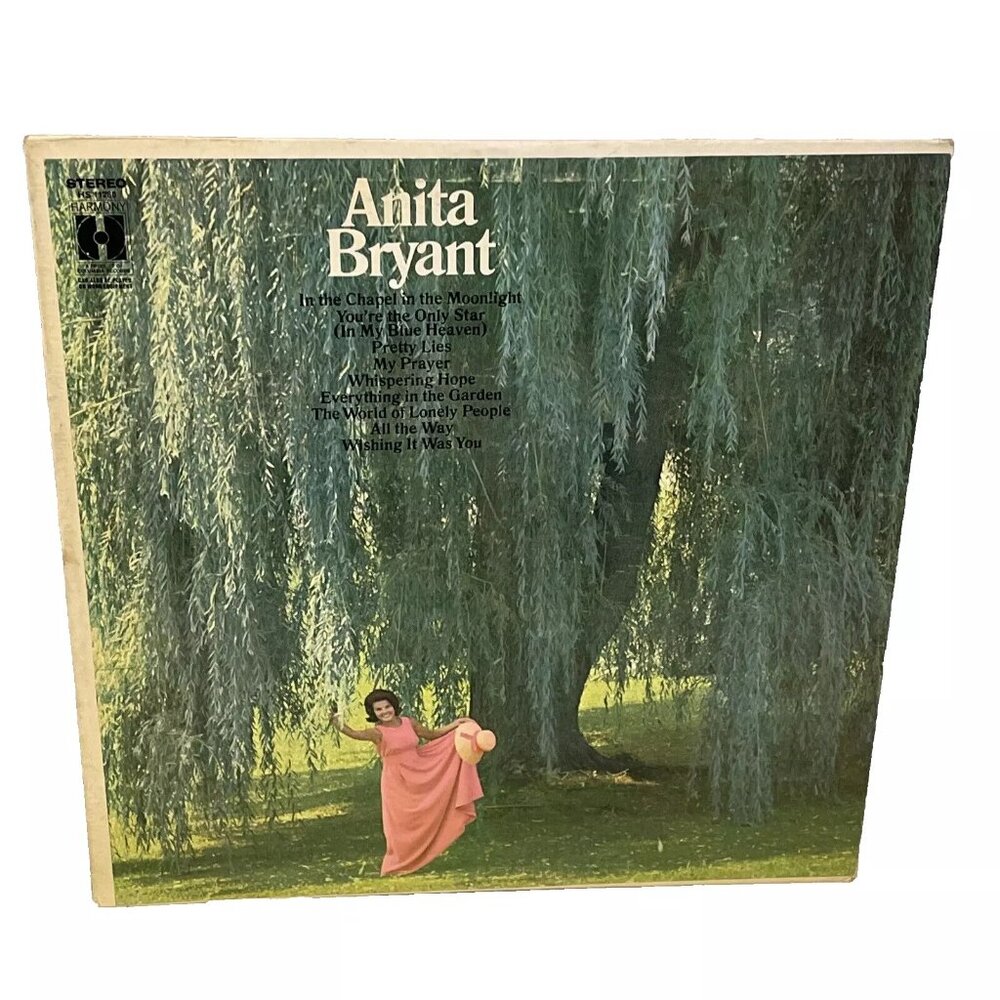 Anita Bryant Anita Bryant (Vinyl, 1968) Harmony HS 11280 VG+ LP Record Album